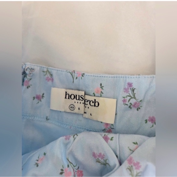 House of CB Light Blue Floral “ Carina” dress - Picture 6 of 10